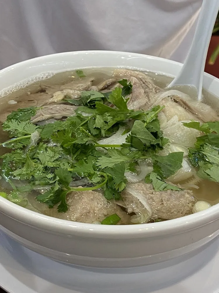 Filet Mignon and Tendon Pho